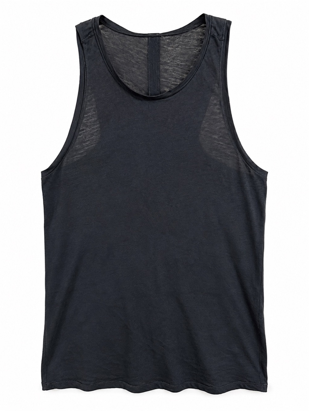 Lululemon Black Open Back Draped Tank Top Size 8